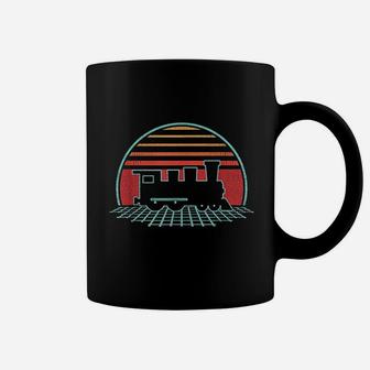 Train Driver Retro Vintage 80S Style Railroad Lover Coffee Mug | Crazezy DE