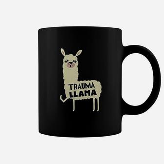 Trauma Llama Coffee Mug | Crazezy
