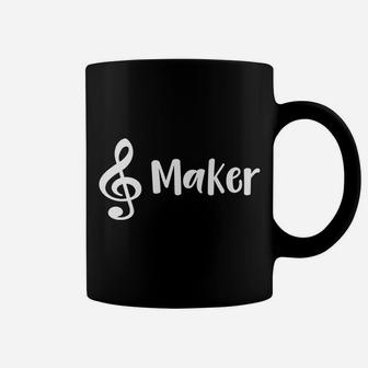 Treble Maker Trouble Maker Musical Pun Coffee Mug | Crazezy UK