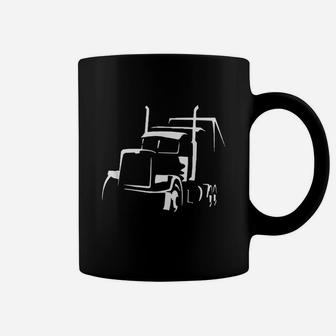 Truck For Truck Drivers Who Love Coffee Mug | Crazezy UK