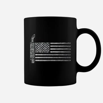 Trucker American Flag Trucking Coffee Mug | Crazezy AU