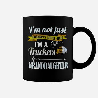 Trucker Shirts For Girls Truckers Granddaughter Girls Gift Coffee Mug | Crazezy DE