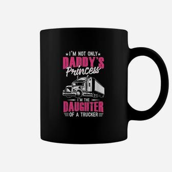Trucker Truck Driver Highway Truckers Job Daughter Coffee Mug | Crazezy DE