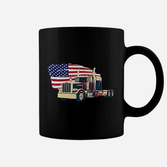 Trucks Truck Driver Semi Truck Coffee Mug - Thegiftio UK