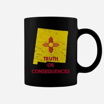 Truth Or Consequences New Mexico Nm Retro Vintage Coffee Mug | Crazezy UK