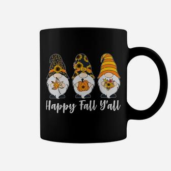 Tu Happy Fall Y'all Gnome Pumpkin Thanksgiving Costume Coffee Mug | Crazezy CA