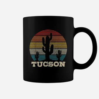 Tucson Arizona Cactus Vintage Retro Desert Coffee Mug | Crazezy
