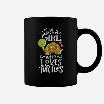 Turtle For Girls Who Love Turtles Sea Animal Pet Lover Gift Coffee Mug | Crazezy