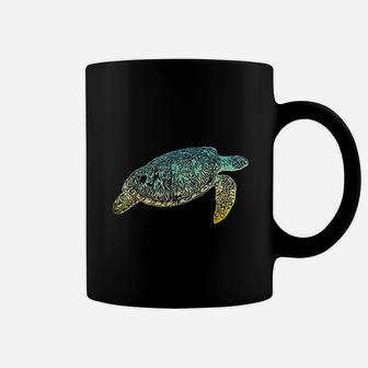 Turtle Sea Animal Diving Gift Turtle Coffee Mug | Crazezy