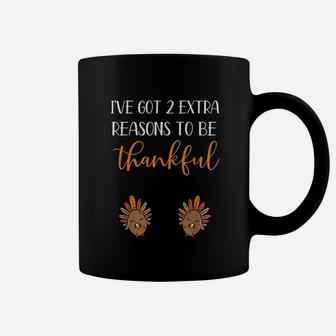 Twins Thanksgiving Turkey Baby Announcement Coffee Mug | Crazezy