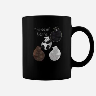 Types Of Bears Polar Black Grizzly Panda Bear Funny Coffee Mug - Thegiftio