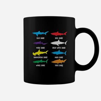Types Of Sharks Great White Coffee Mug | Crazezy DE