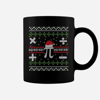Ugly Christmas Pi Mathematics Math Circle Number Sweatshirt Coffee Mug | Crazezy AU