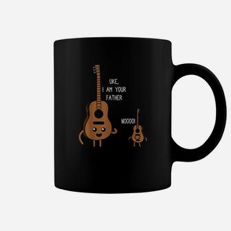 Uke I Am Your Father Funny Ukulele Banjo Guitar Player Gift Coffee Mug | Crazezy