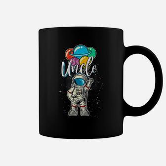 Uncle Birthday Funny Astronaut In Space Gifts Lover Coffee Mug | Crazezy AU