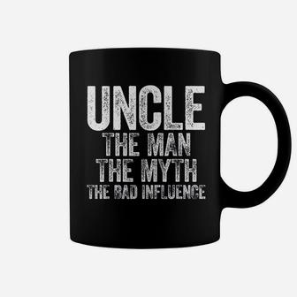 Uncle The Man The Myth The Bad Influence Coffee Mug - Thegiftio UK