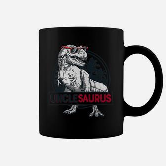 Unclesaurus T Rex Dinosaur Men Uncle Saurus Family Matching Coffee Mug | Crazezy DE