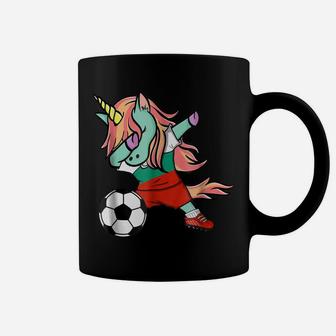 Unicorn Dabbing Soccer Bulgaria Jersey Shirt - Football Gift Coffee Mug | Crazezy