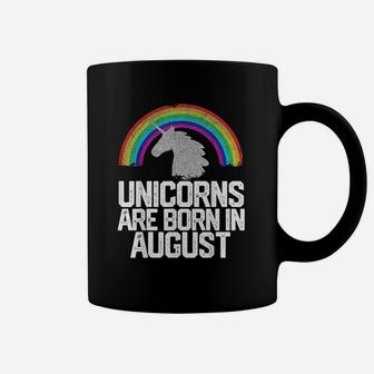 Unicorns Are Born In August Coffee Mug - Thegiftio