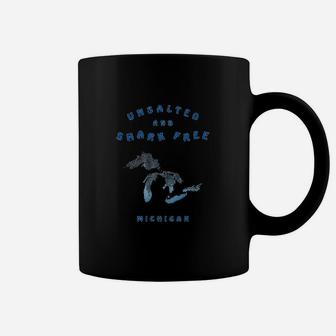 Unsalted And Shark Free Great Lakes Basic Coffee Mug - Thegiftio UK