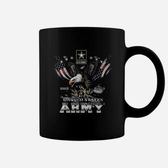 Us Army Since 1775 Eagle Usa American Flag Wings Coffee Mug | Crazezy