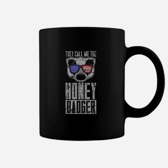 Us Pride Honey Badger Ratel Gift Honey Badger Coffee Mug | Crazezy DE