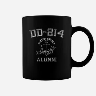 Usa Flag Dd214 Us Distressed Navy Alumni Gifts Coffee Mug | Crazezy