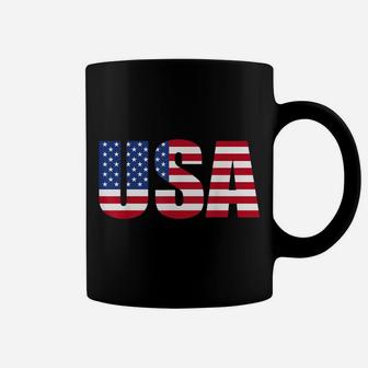 Usa Patriotic American Flag For Men Women Kids Boys Girls Us Coffee Mug | Crazezy