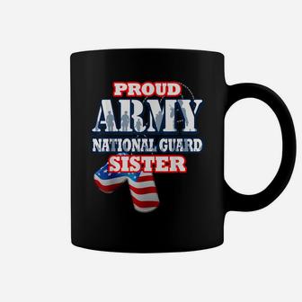 Usa Proud Army National Guard Sister Shirt Women Coffee Mug | Crazezy