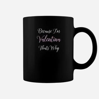 Valentina Name Personalized Women Cute Pink Girl Gift Coffee Mug - Thegiftio UK