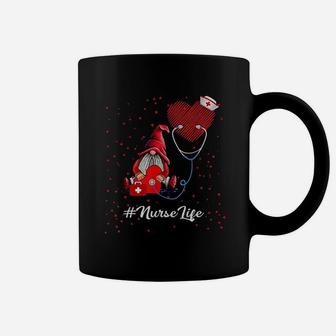 Valentine Gnomes Hearts Valentines Day Love Coffee Mug - Thegiftio UK