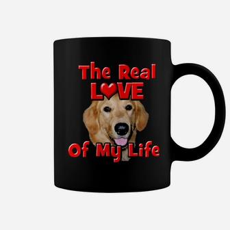 Valentine's Day Gift Golden Retriever Dog Lovers Owners Coffee Mug - Monsterry AU
