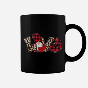 Valentine's Day Gnome Leopard Love Funny Gifts Coffee Mug | Crazezy