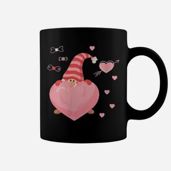 Valentines Day Gnome Love Boys Girls Coffee Mug - Monsterry