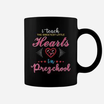 Valentines Day Preschool Teacher For Teachers In Love Coffee Mug - Monsterry CA