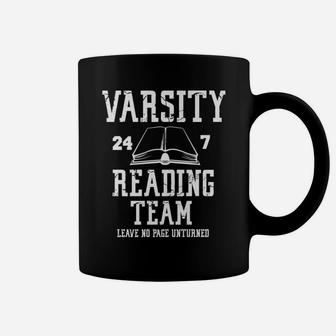 Varsity Reading Team Funny Book Lover Coffee Mug | Crazezy AU