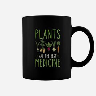 Vegan Plants Are The Best Medicine Plant Based Powered Coffee Mug | Crazezy UK