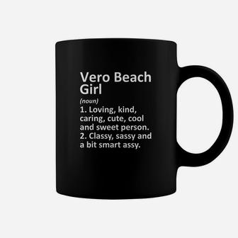 Vero Beach Girl Fl Florida Funny City Home Roots Gift Coffee Mug | Crazezy DE