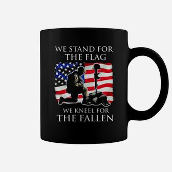 Veteran We Stand For The Flag We Kneel For The Fallen America Coffee Mug - Monsterry