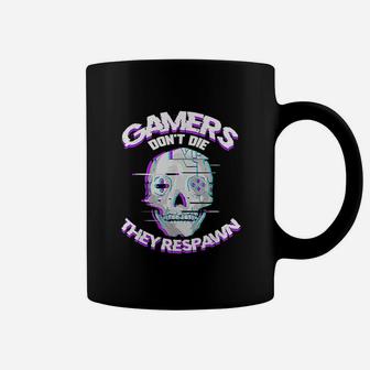 Video Game Console Player Gift For Gamers Dont Die Skull Coffee Mug | Crazezy