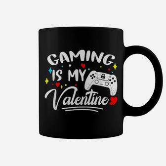 Video Gamer Valentines Day With Controllers Heart Gaming Coffee Mug - Monsterry CA