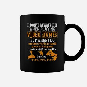 Video Games Funny Gamer Tee For Console Gaming Fans Coffee Mug | Crazezy