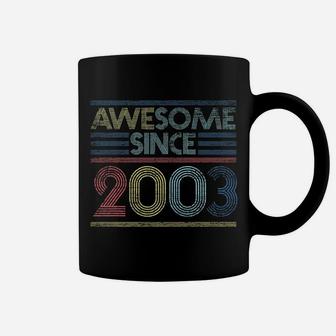 Vintage 16Th Birthday Gifts - Awesome Since 2003 Coffee Mug | Crazezy
