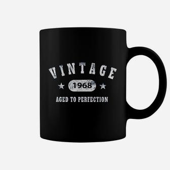 Vintage 1968 Aged To Perfection Coffee Mug | Crazezy CA