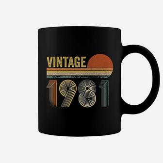 Vintage 1981 40 Birthday Coffee Mug | Crazezy