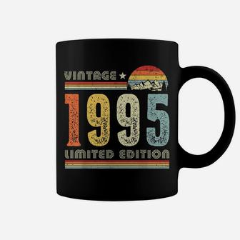 Vintage 1995 Made In 1995 26Th Birthday Shirt 26 Years Old Coffee Mug | Crazezy