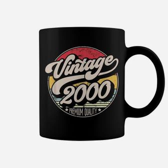 Vintage 2000 21St Birthday, Retro Sunset Style Design Coffee Mug | Crazezy