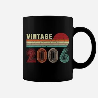 Vintage 2006 Funny 14 Years Old Boys And Girls 14Th Birthday Coffee Mug | Crazezy UK