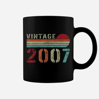 Vintage 2007 Funny 15 Years Old Boys And Girls 15Th Birthday Coffee Mug | Crazezy