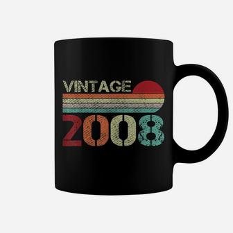 Vintage 2008 Funny 13 Years Old Boys And Girls 13Th Birthday Coffee Mug | Crazezy DE